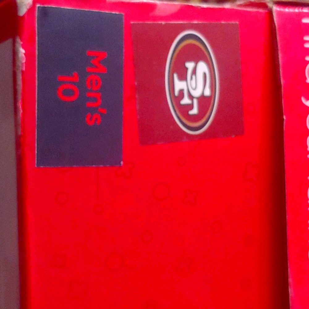 49ERS HIGH TOP SNEAKERS